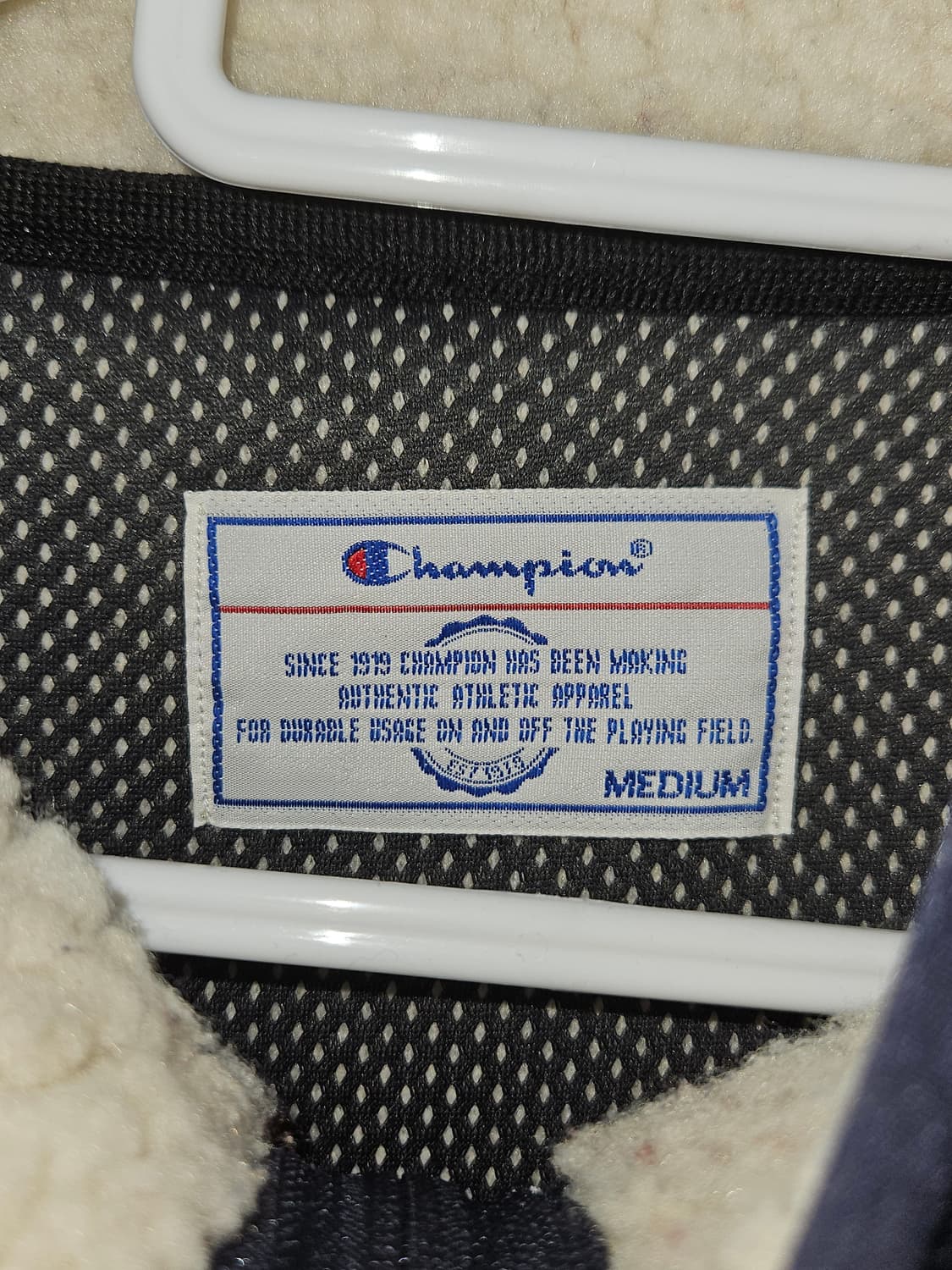 챔피온 일본판 쉐르파 양털 후리스 집업 자켓 M 상품이미지2