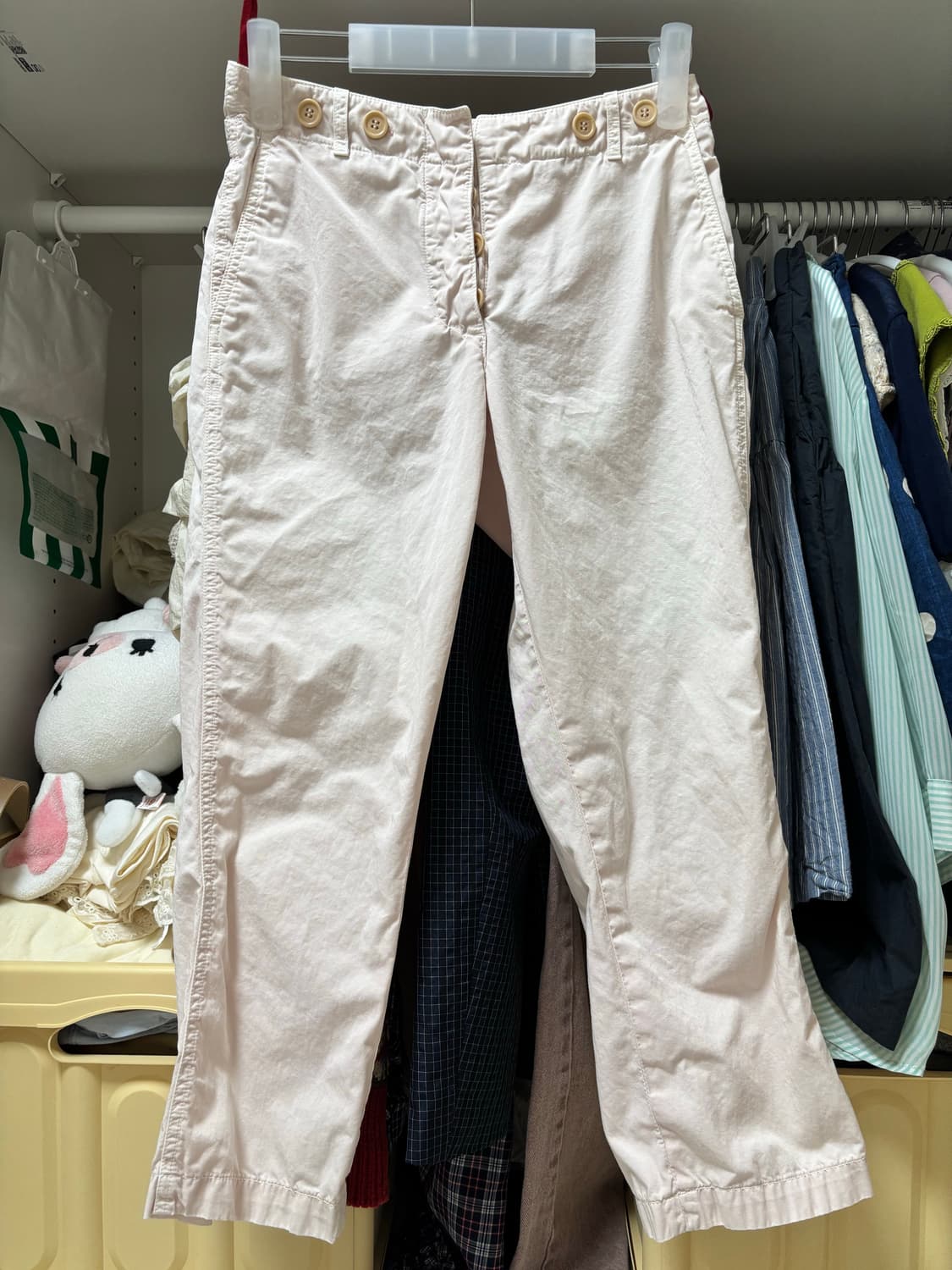 프라다 딸기우유 핑크 바지 상품이미지1