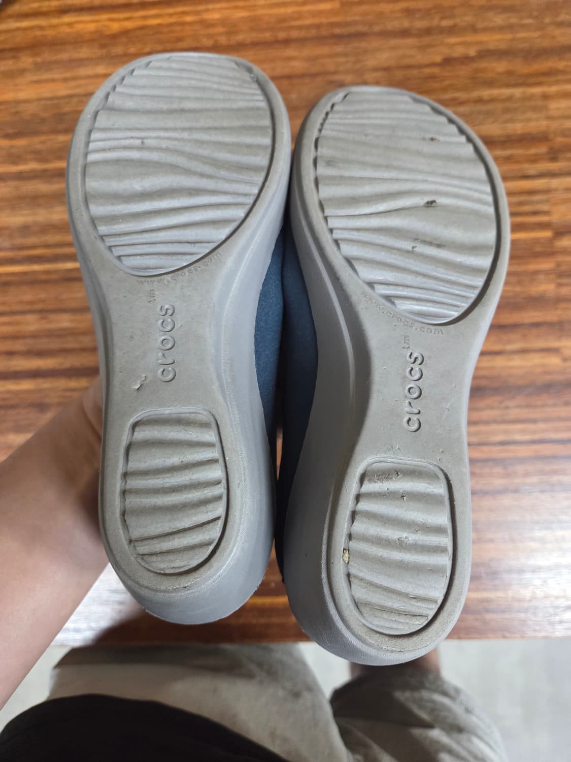 크록스 비지데이 스트레치 발렛 웨지 w7 240 상품이미지5