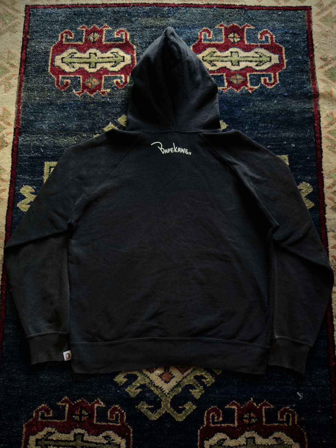 00s BAPE x KAWS Mod Taget logo 후드 풀집업 상품이미지2