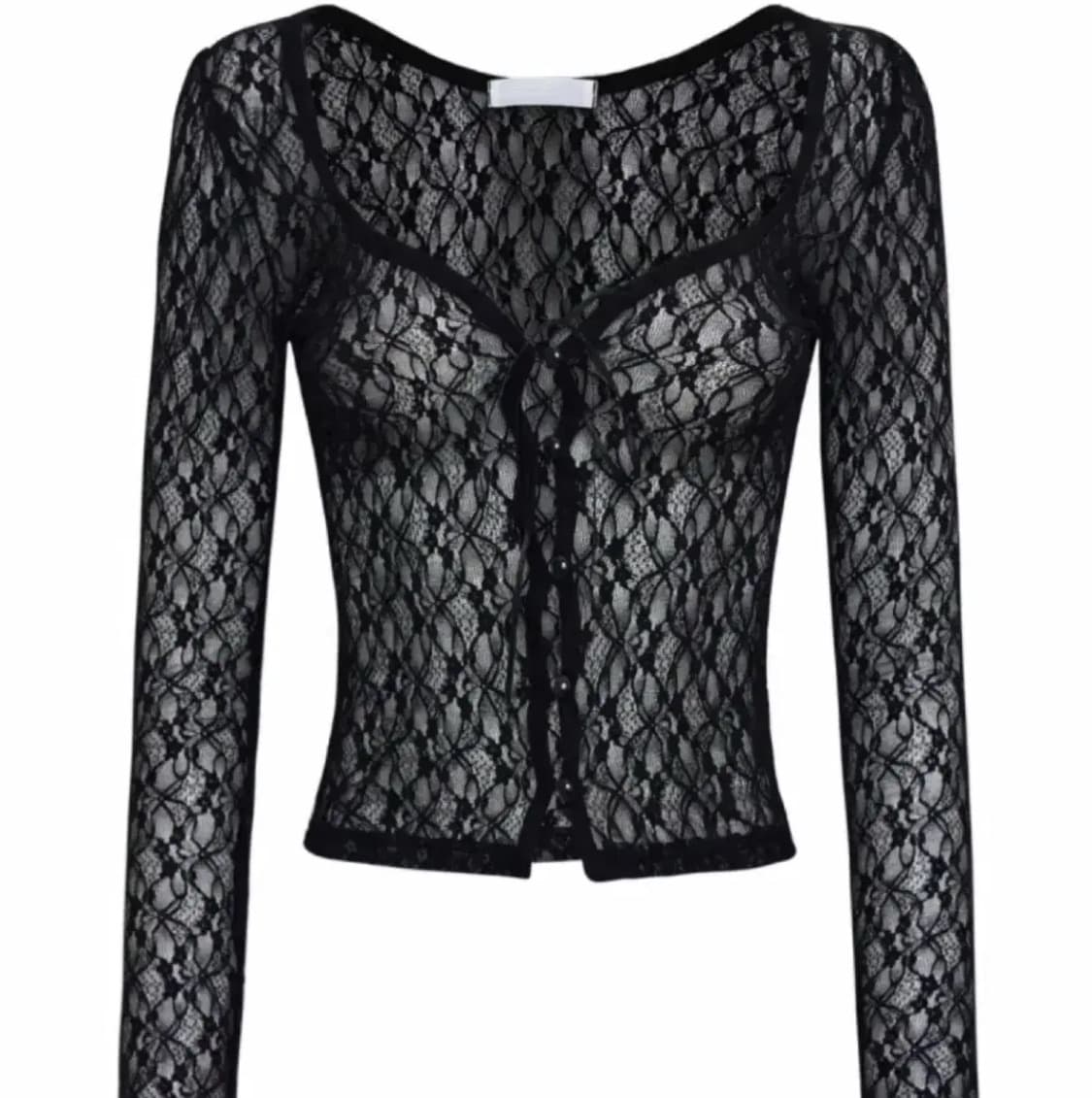 쓰리타임즈 romantic lace cardigan 상품이미지1
