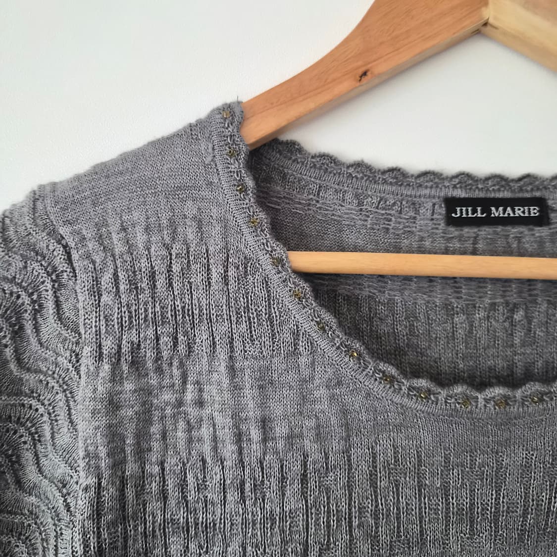 일본 빈티지 쿨톤 모리걸 미니 니트 원피스 상품이미지2