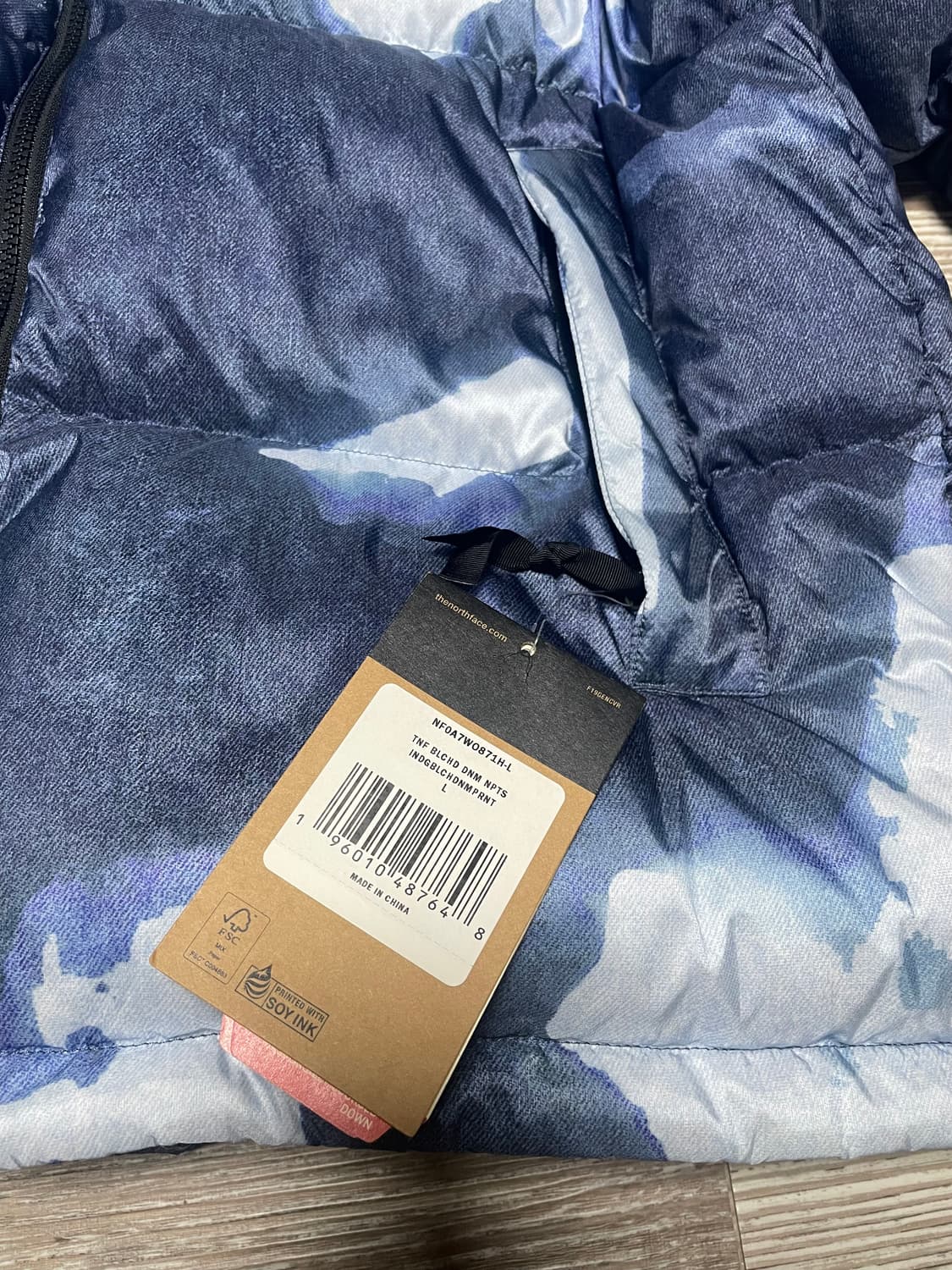 슈프림 노스페이스 블리치드 눕시 상품이미지5