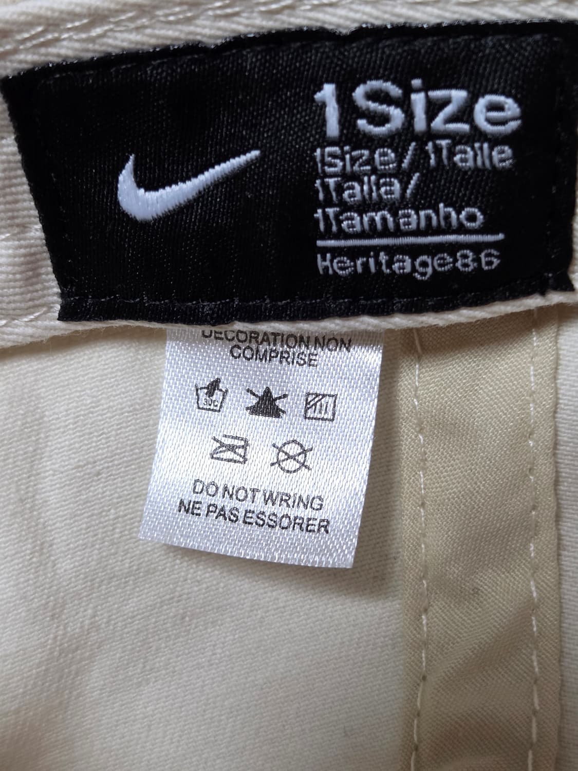 나이키 헤리티지86 볼캡 아이보리 상품이미지4