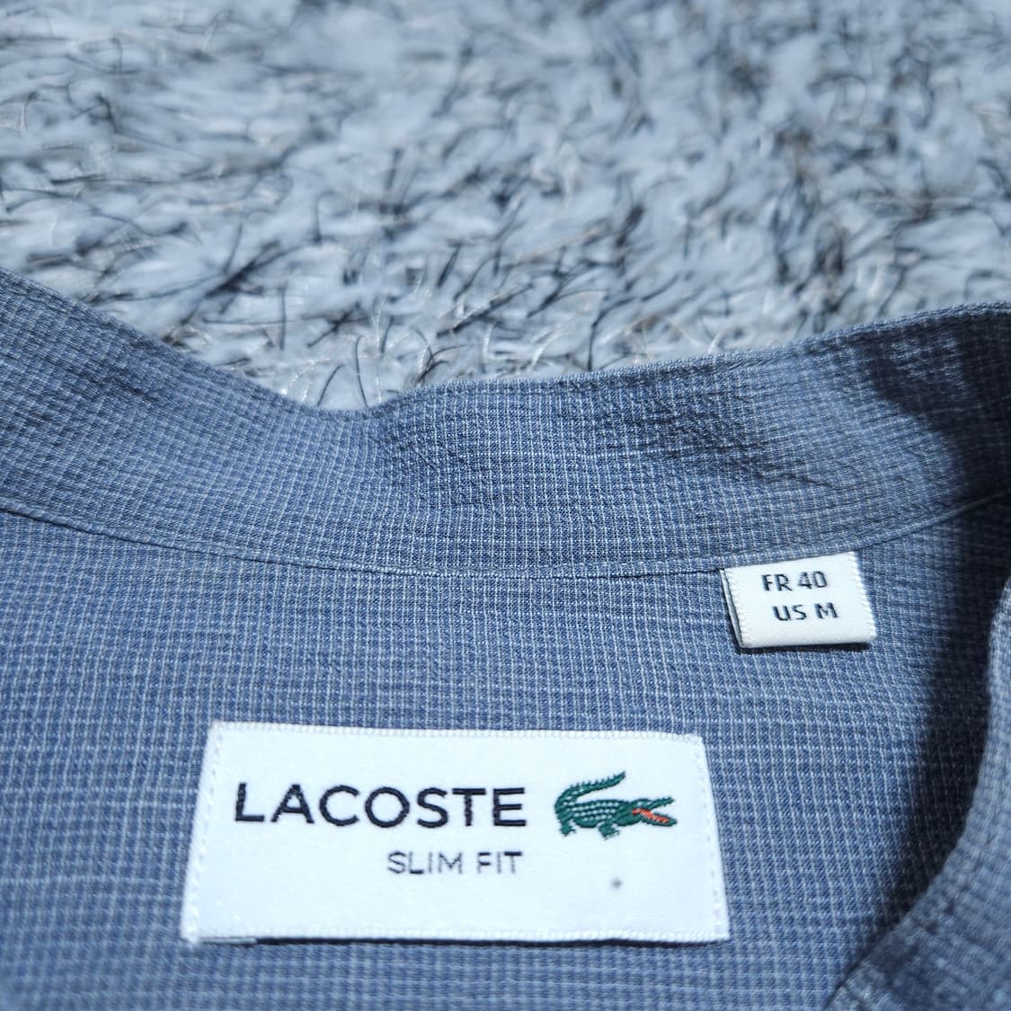 라코스테) M 남자 차이나카라 셔츠남방 / 왕눈이샵 상품이미지9