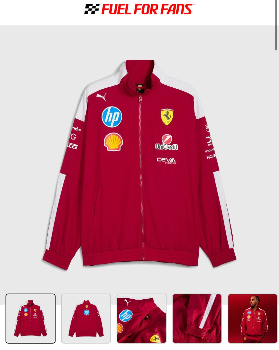 F1 페라리 트랙자켓 상품이미지3