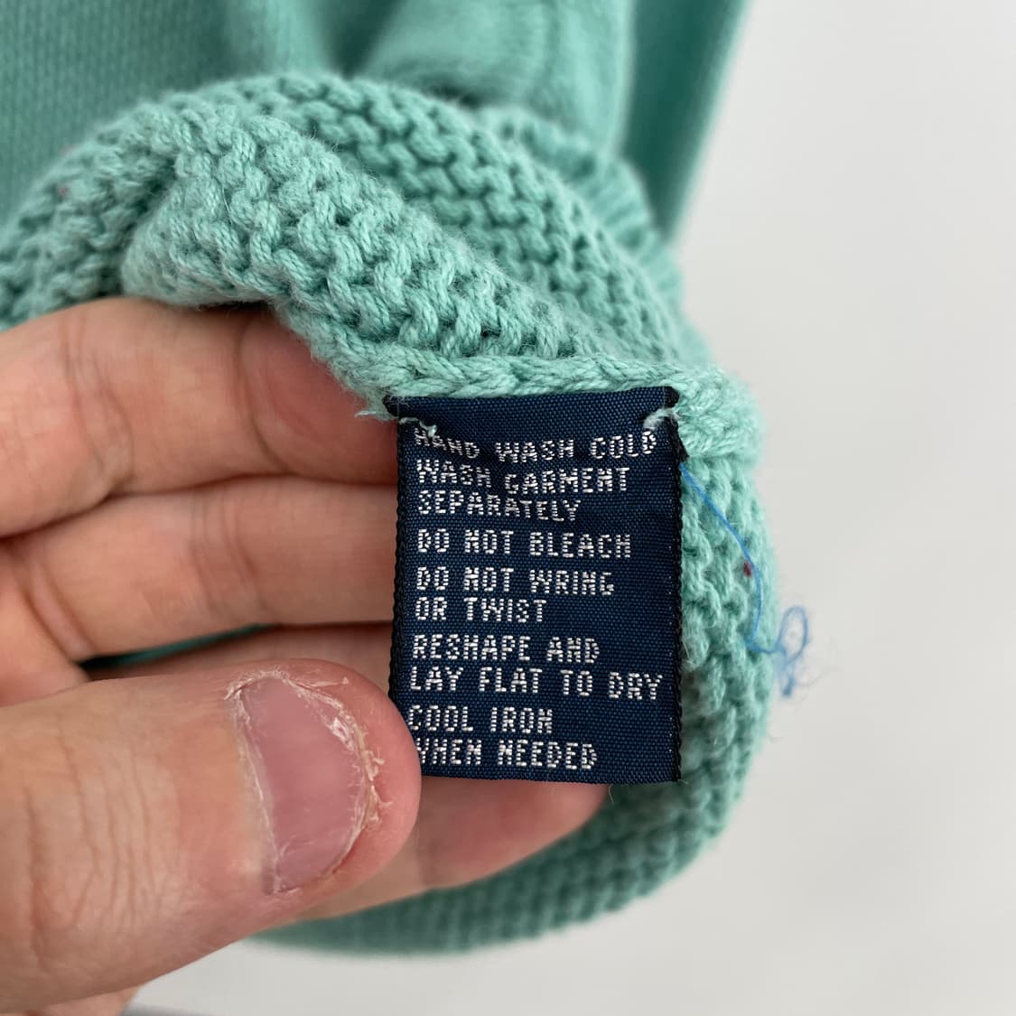 U 폴로 랄프로렌 민트색 브이넥 니트 상품이미지7