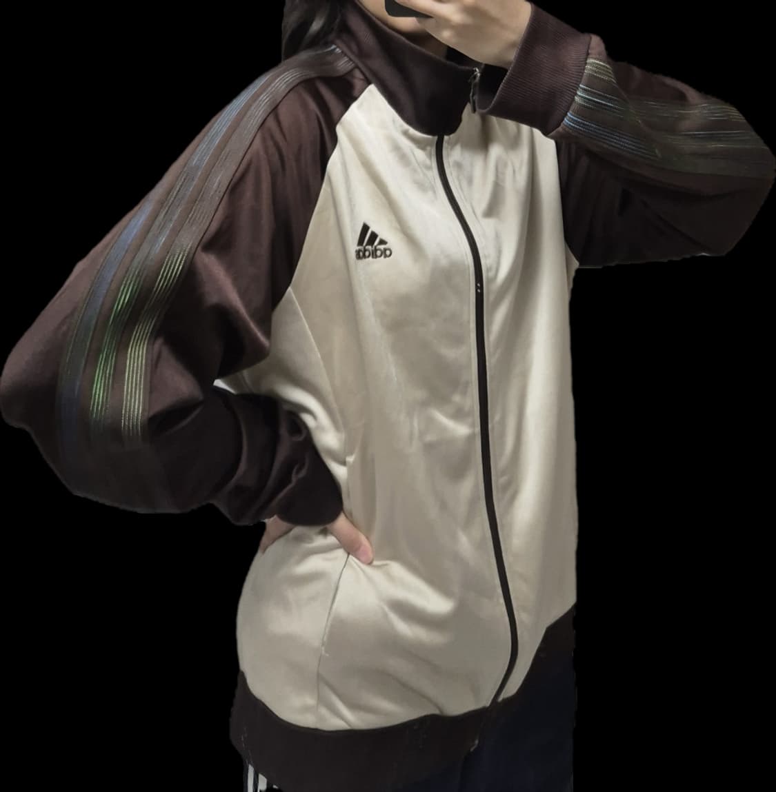 일본 아디다스 브라운 희귀 져지/빈티지 트랙탑 상품이미지1