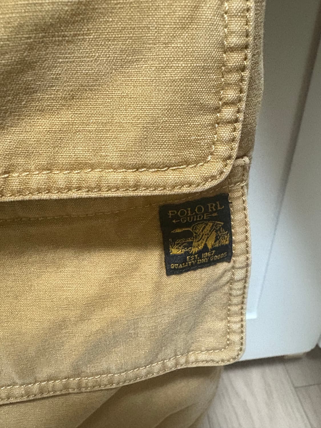 폴로 컨트리 캔버스 헌팅자켓 m 상품이미지6