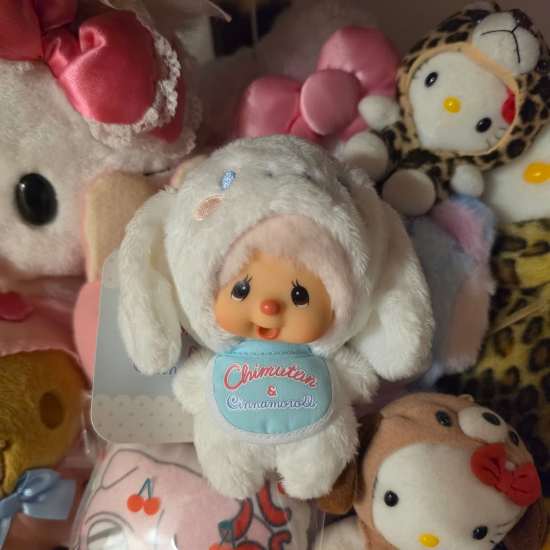 시나모롤 몬치치 치무탄 키링 택달린 새상품 산리오 상품이미지2