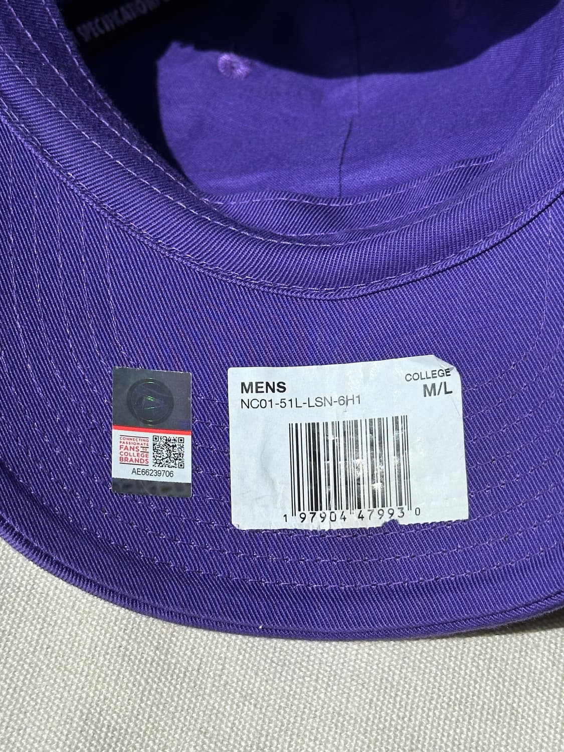 나이키 루이지애나 주립대 LSU 퍼플 볼캡 M/L 상품이미지7