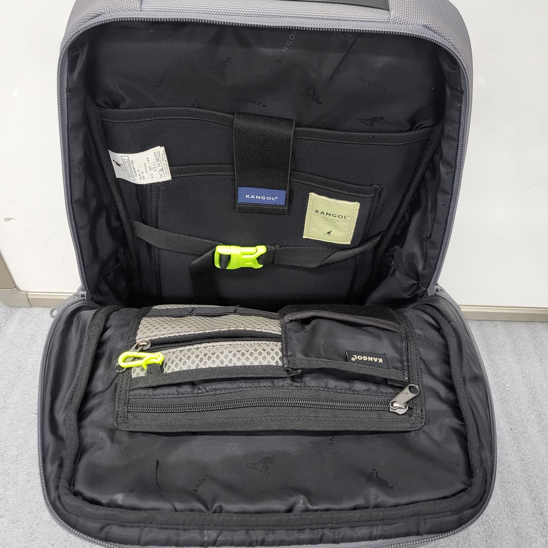 캉골 정품 백팩 KLEB-BP11932 그레이 상품이미지8