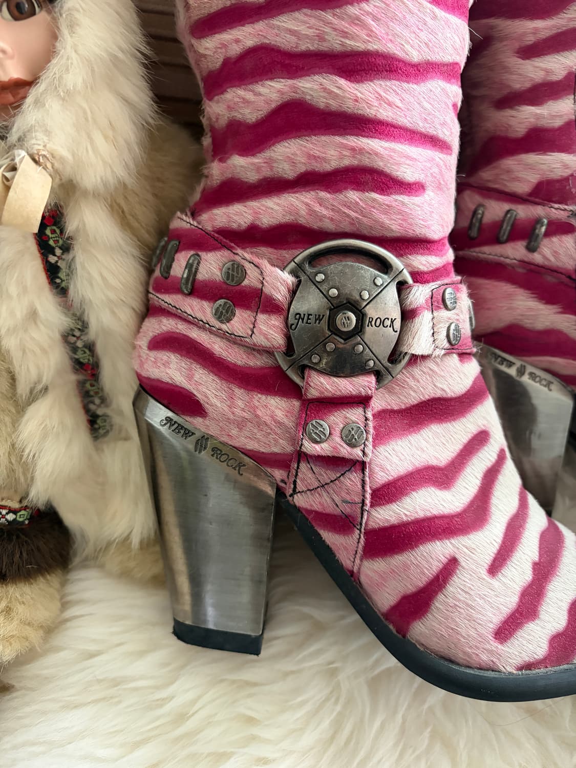 뉴락 지브라 송치 웨스턴부츠힐 250 상품이미지4