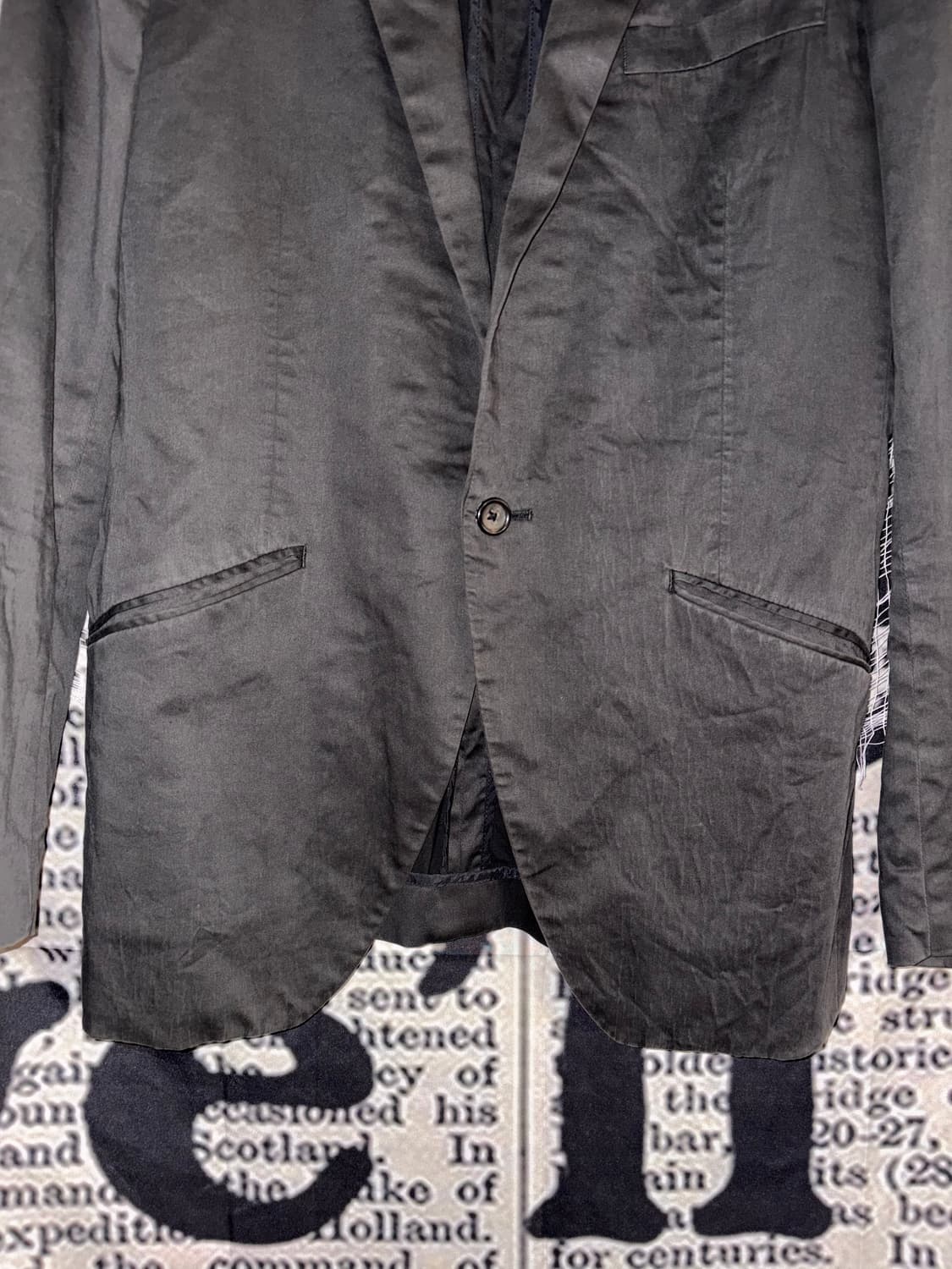 5351 pour les hommes one botton jacket 상품이미지4