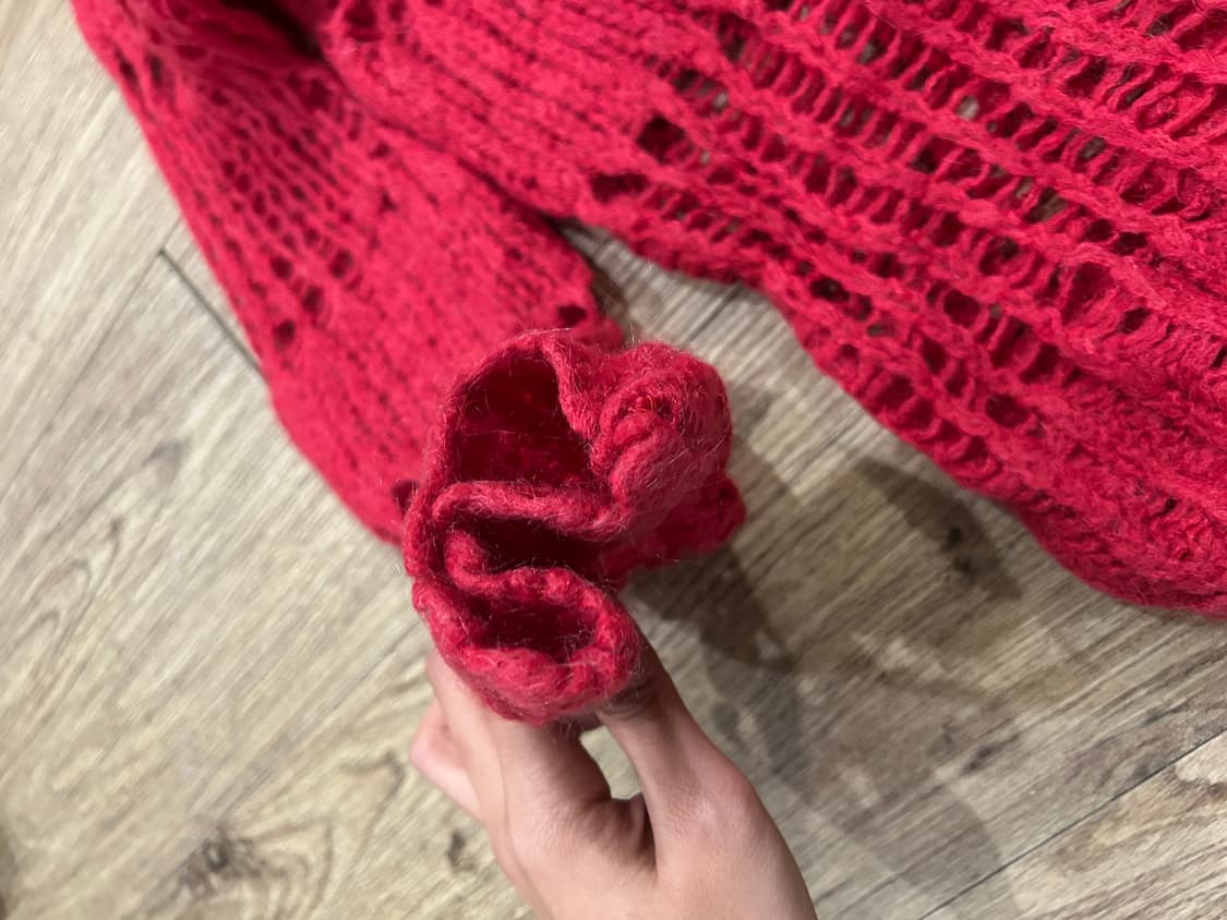 The Open Product Red Knit 오픈프로덕트 니트 팔아요 상품이미지6