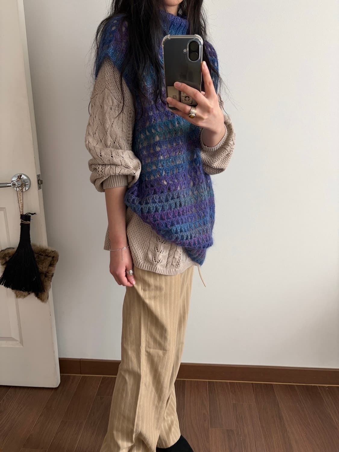 turtleneck knit vest 상품이미지5