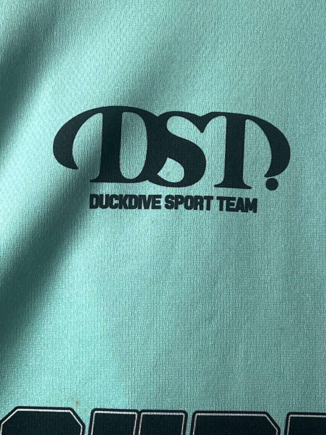 덕다이브 메쉬 숏 슬리브 민트 상품이미지2