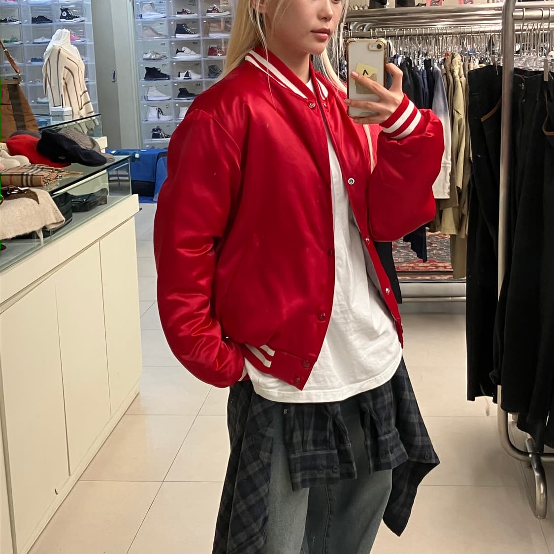 90s 스윙스터 바시티 자켓 상품이미지7