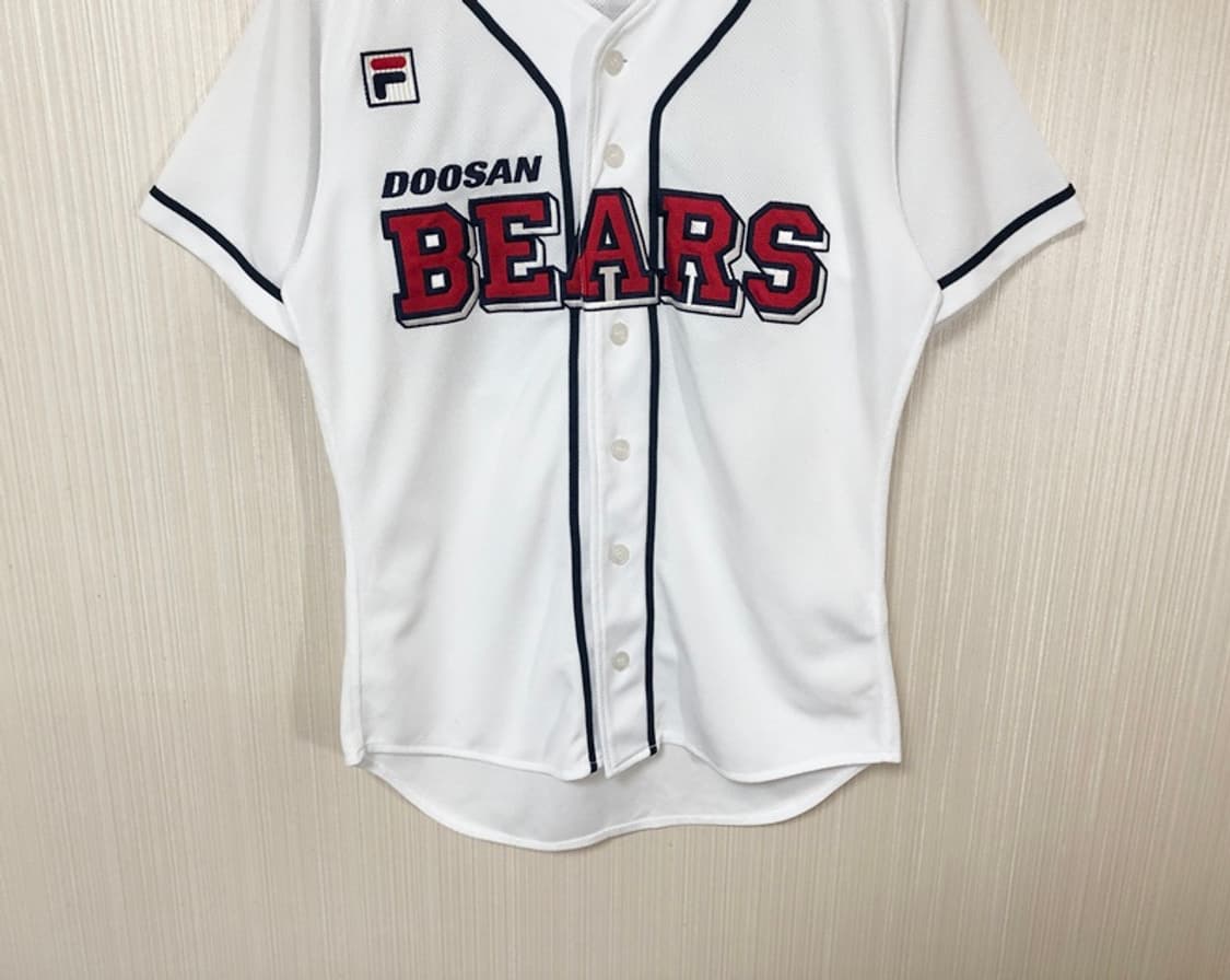 KBO 필라 두산베어스 어센틱 홈유니폼/져지 90 #24 오재원(싸인) 상품이미지3