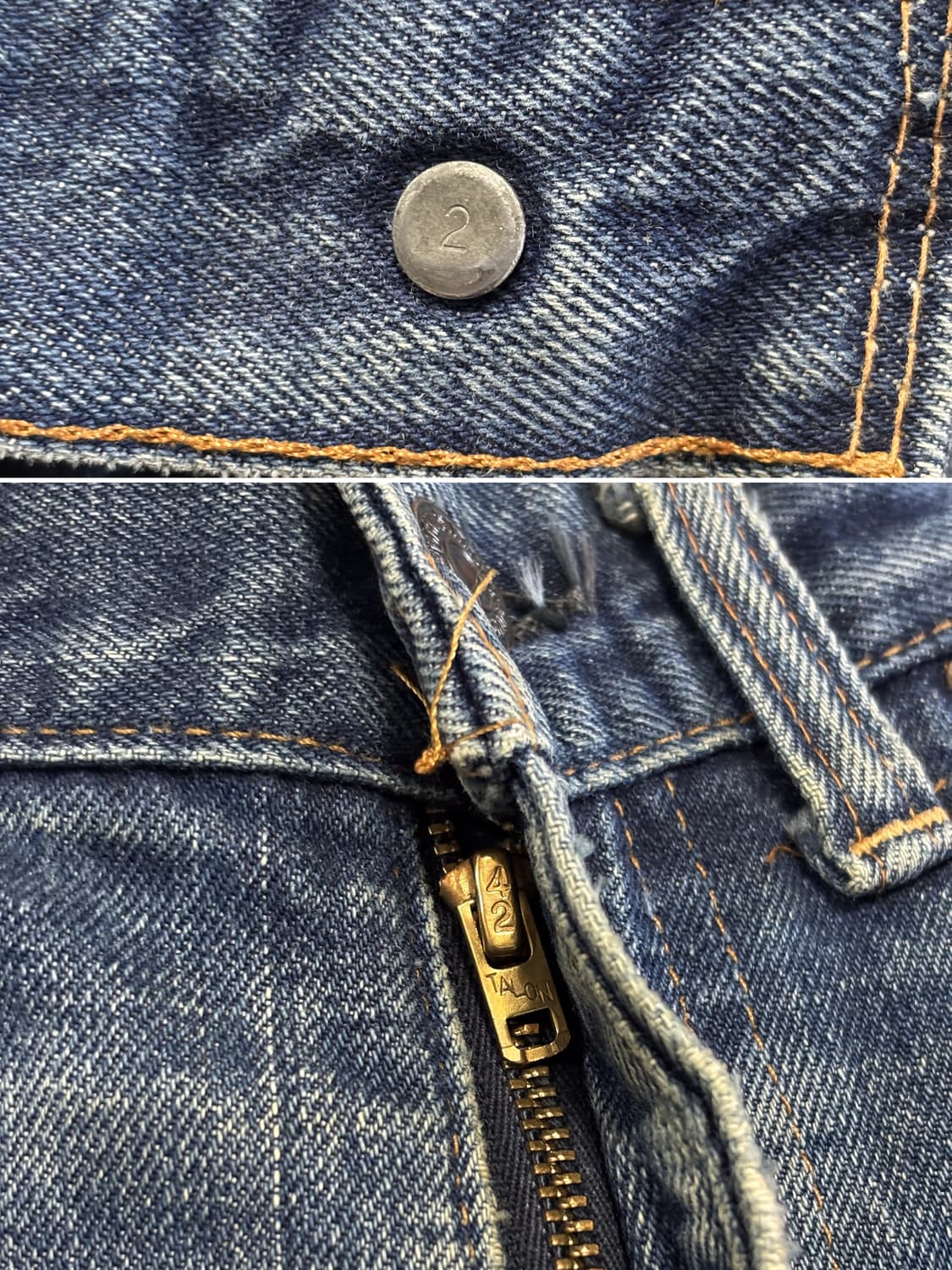 70s 빈티지 리바이스 517 66 전기 허리39cm 상품이미지6