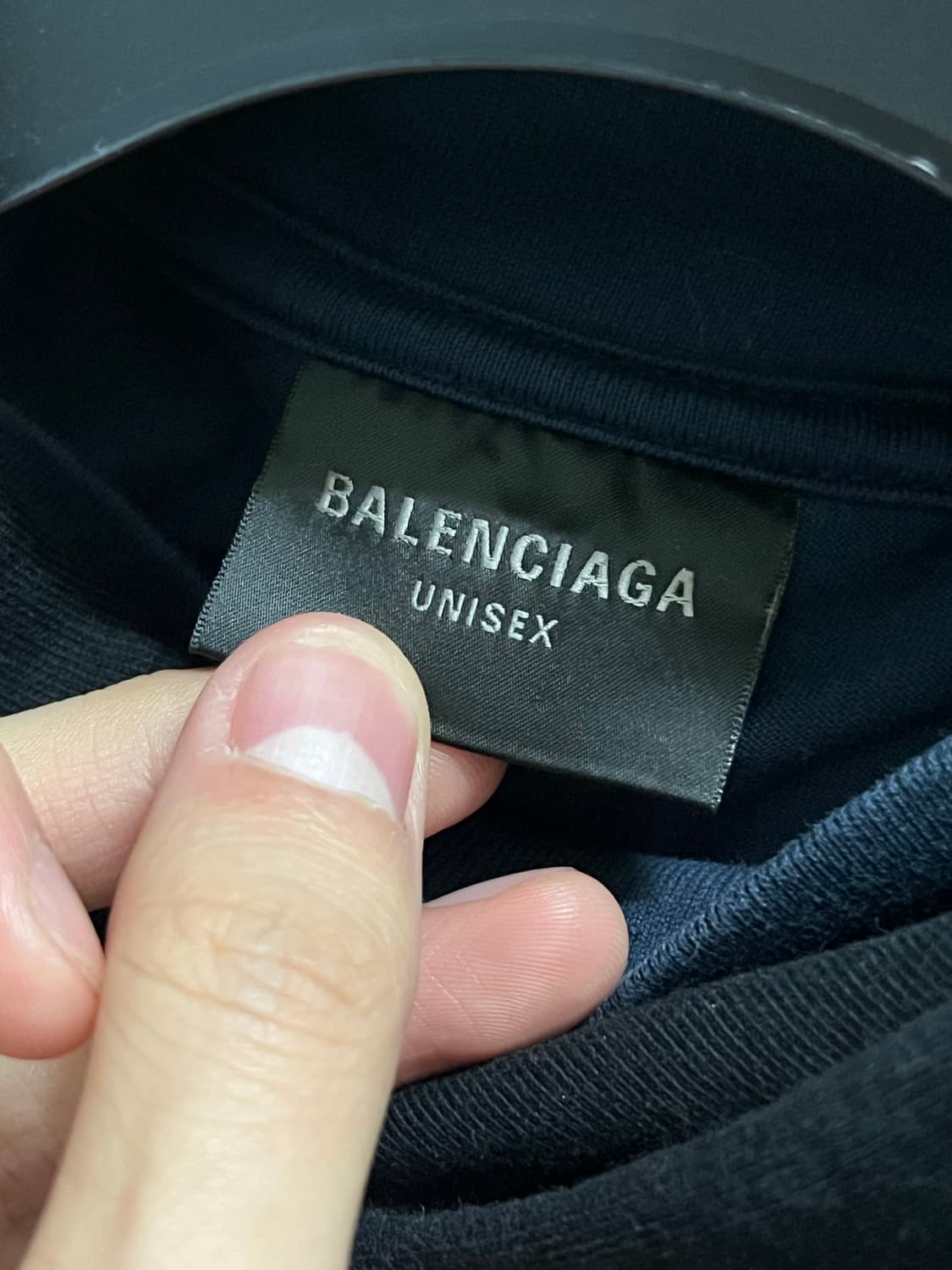 발렌시아가 xxxl 런웨이 후드 블랙 2사이즈 상품이미지3