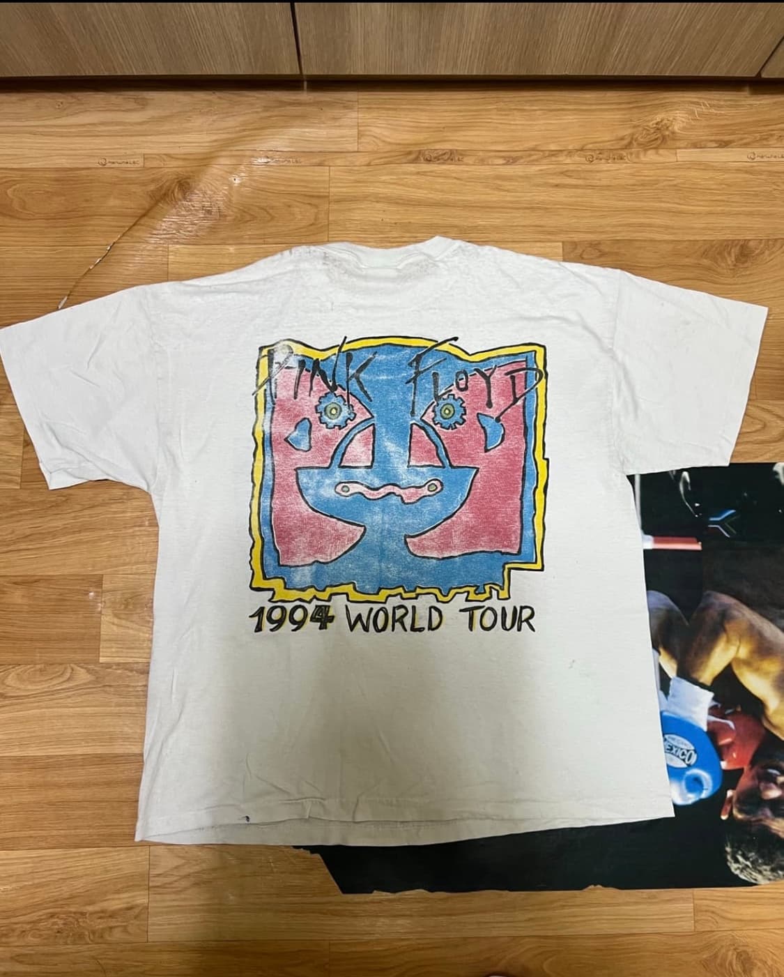 90s pink floyd t shirt thrashed 상품이미지4