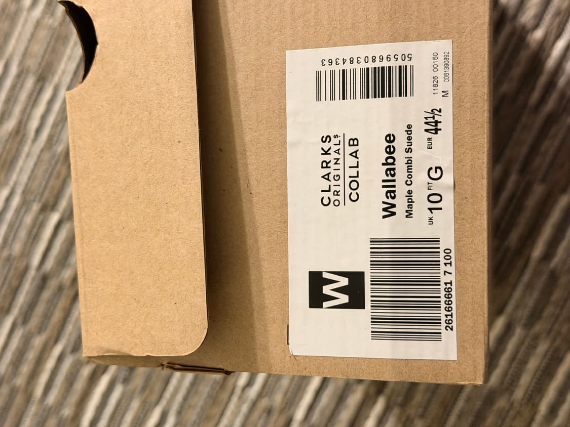 [290] 클락스 x 디스이즈네버댓 왈라비 메이플 상품이미지8