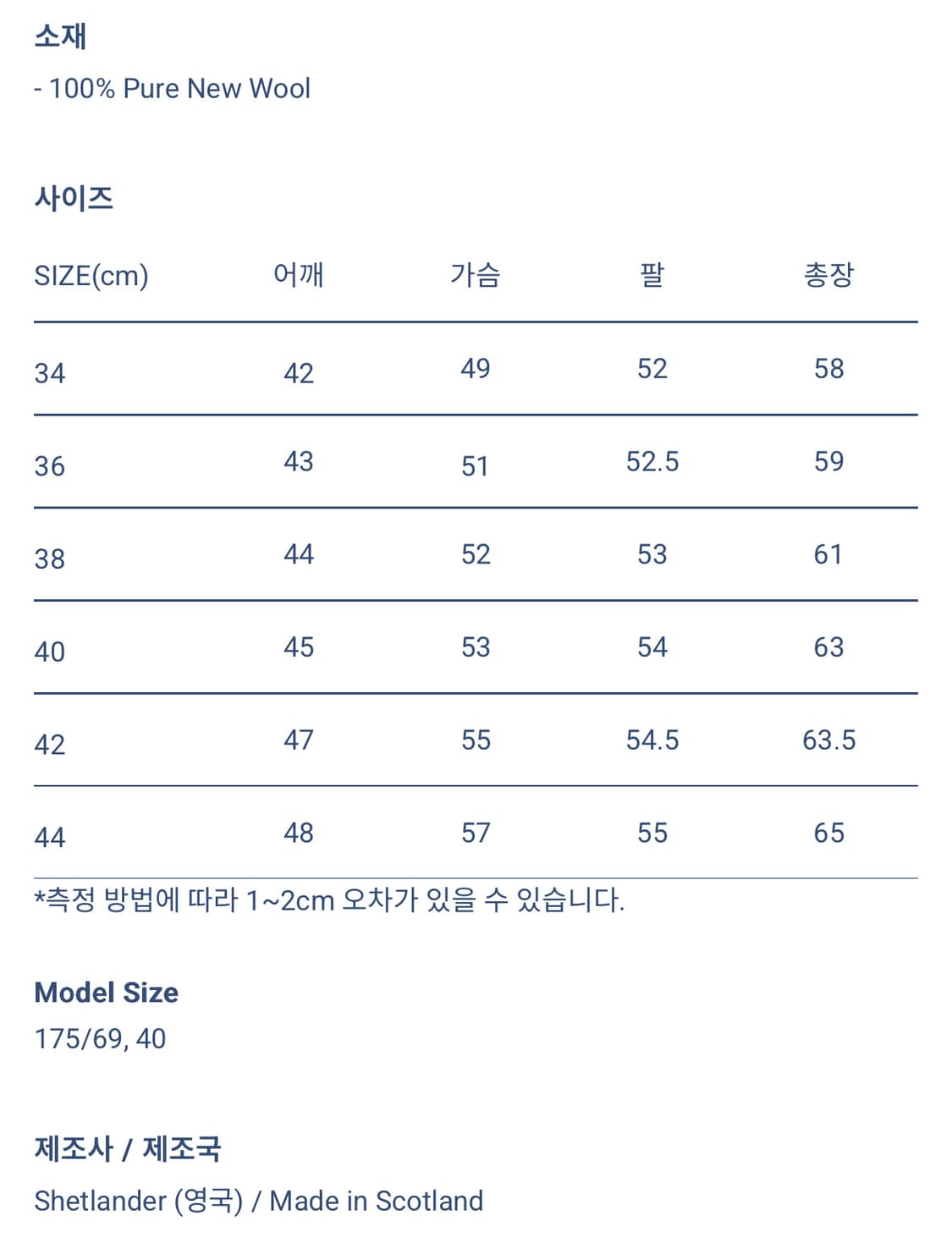 셔틀랜더 쉐기독 Confetti색상 40 사이즈 새상품 상품이미지4