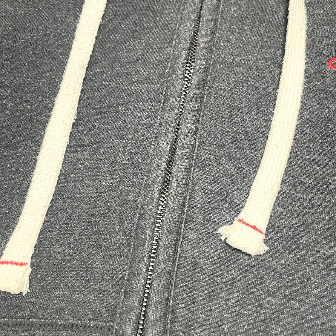 아디다스 삼각로고 차콜 기모 후드집업 남성95 상품이미지4