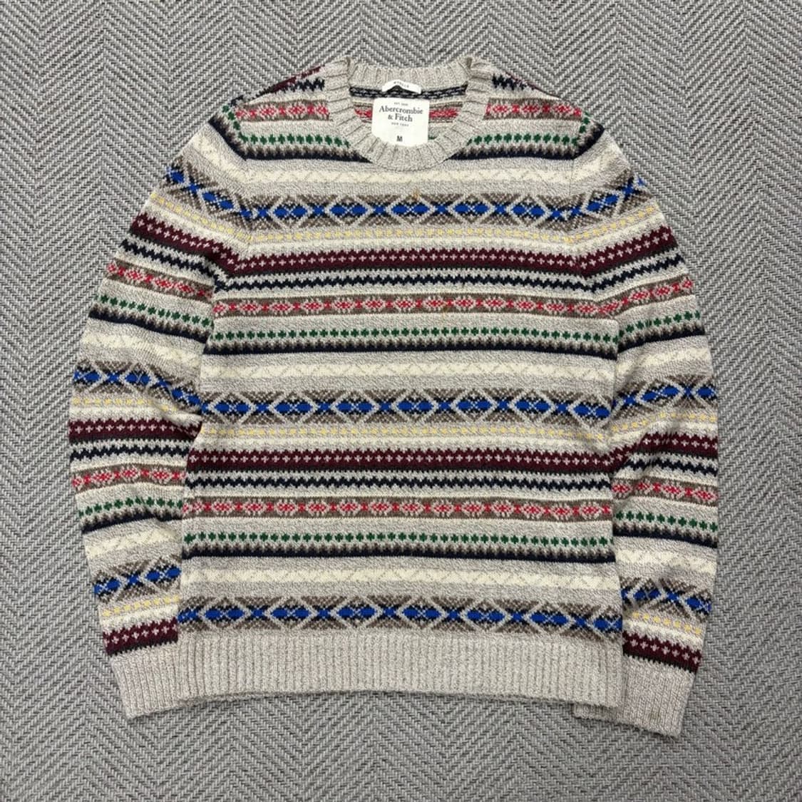 아베크롬비앤피치 에스닉패턴 니트 v2067 상품이미지1