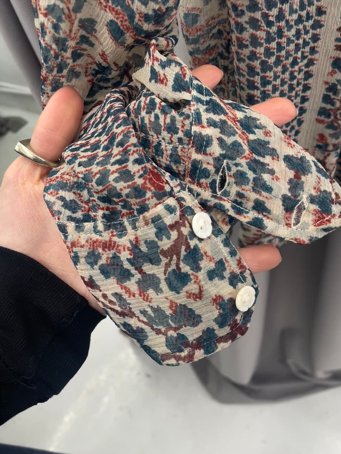 이자벨마랑 에스닉 블라우스 상품이미지3