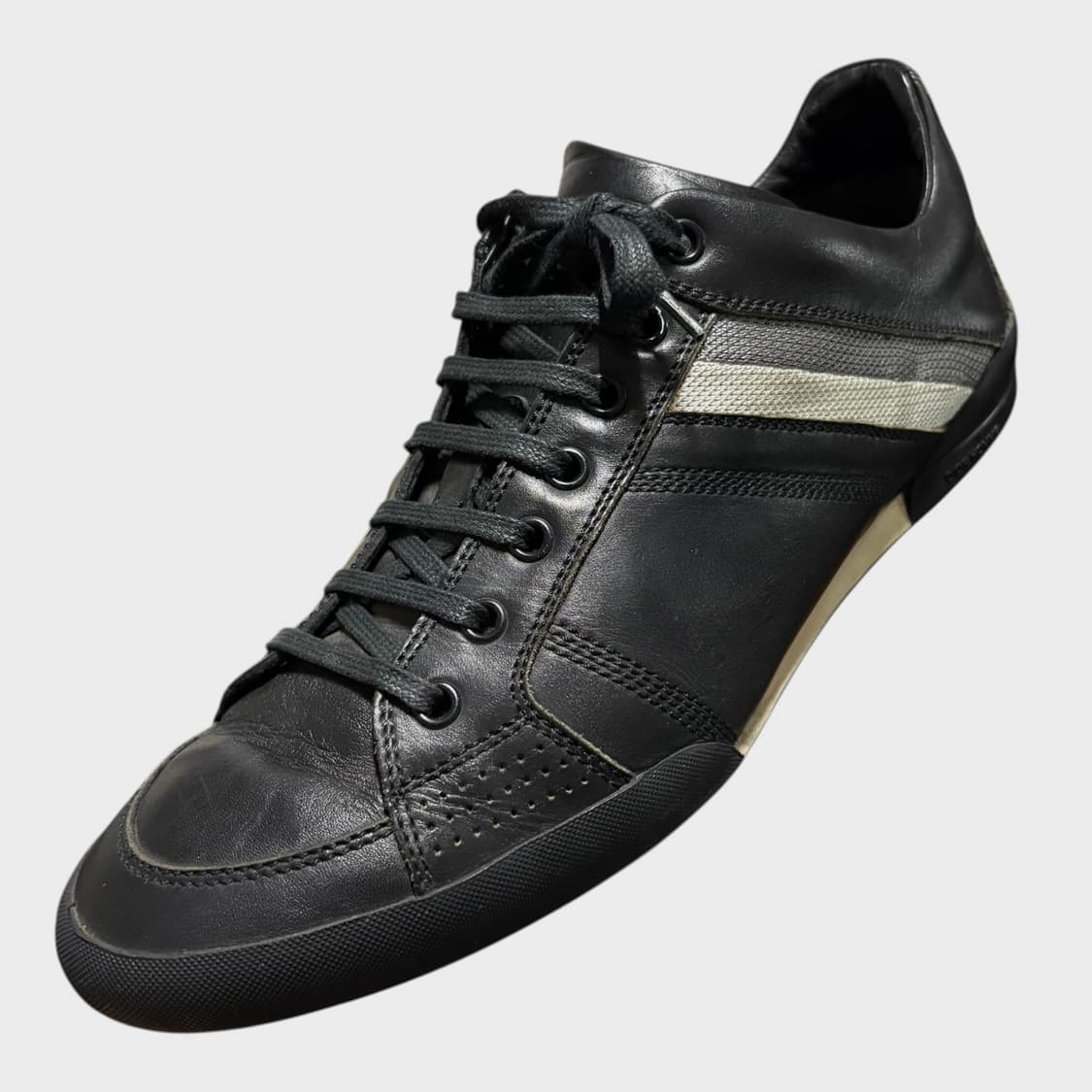 디올옴므 2008 크리스반아쉐 B18 블랙 트레이너 스니커즈 42 270 상품이미지1