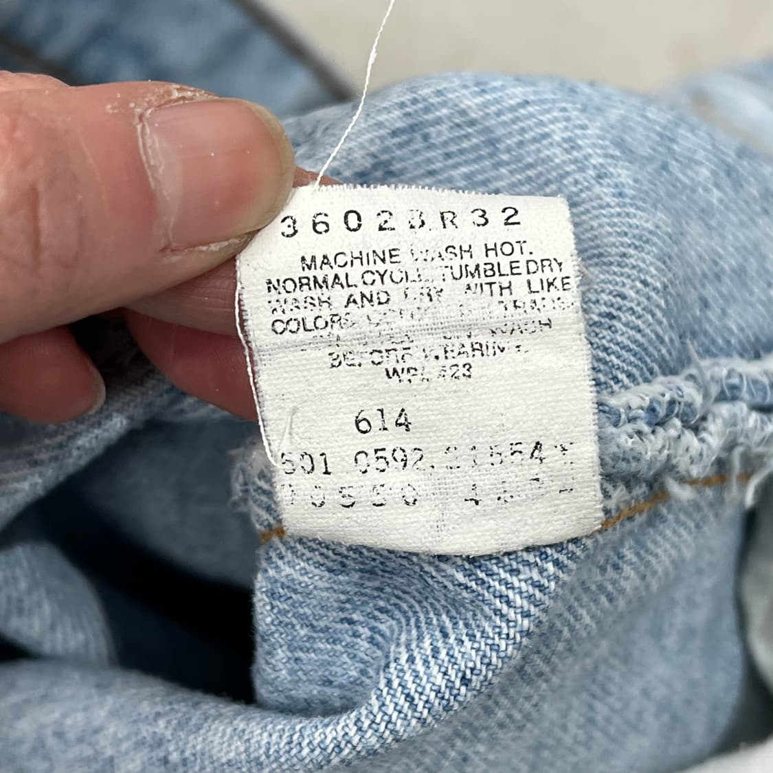 usa 리바이스 501 데님팬츠 s09049 상품이미지8