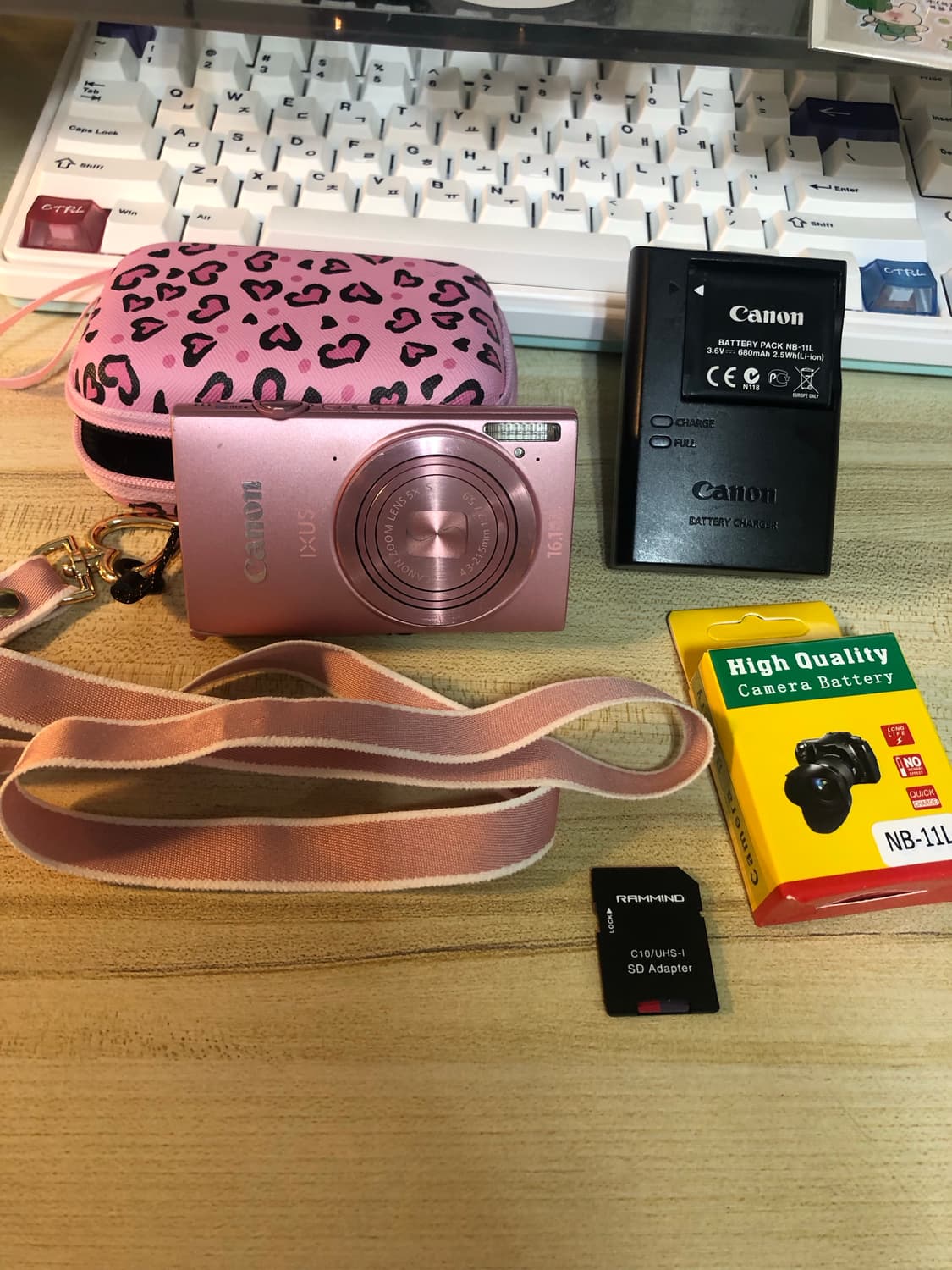 🍓딸기우유 캐논 240hs (터치 똑딱이카메라📷) 상품이미지2