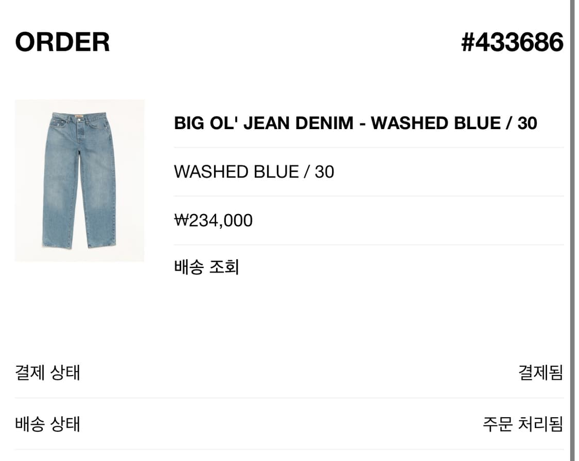 스투시 빅올진 연청 30 상품이미지4