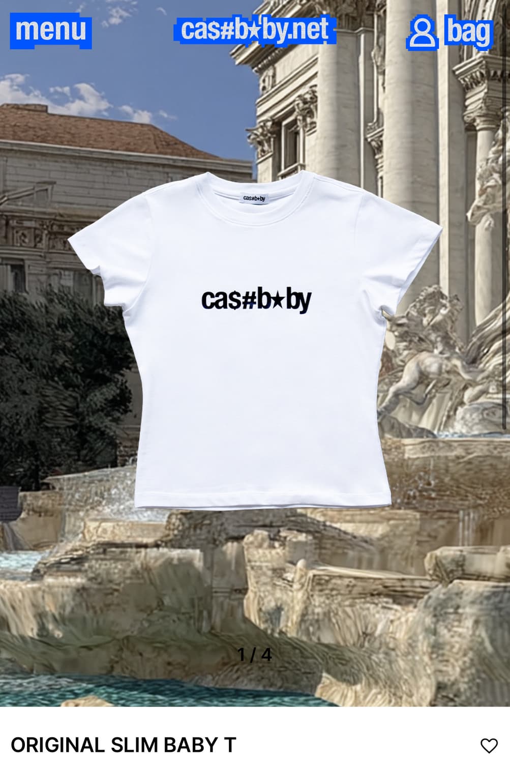 Cashbaby 오리지널 슬림 베이비 티 상품이미지1