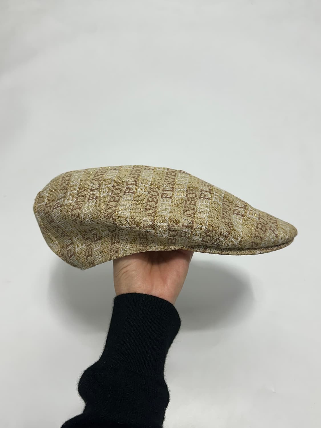 플레이보이 로고 패턴 헌팅캡 (일본판) 일본빈티지 상품이미지5