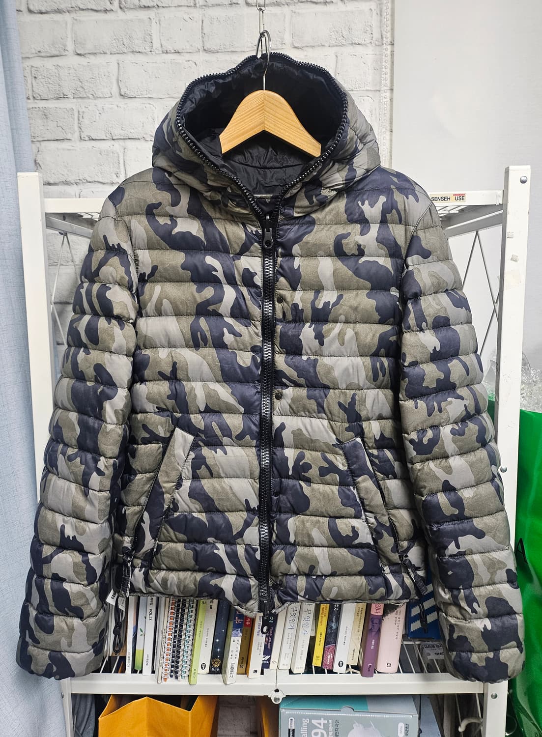 매장정품/ 듀베티카 남성구스패딩 95 리버시블 양면패딩 카모 XD28 상품이미지1