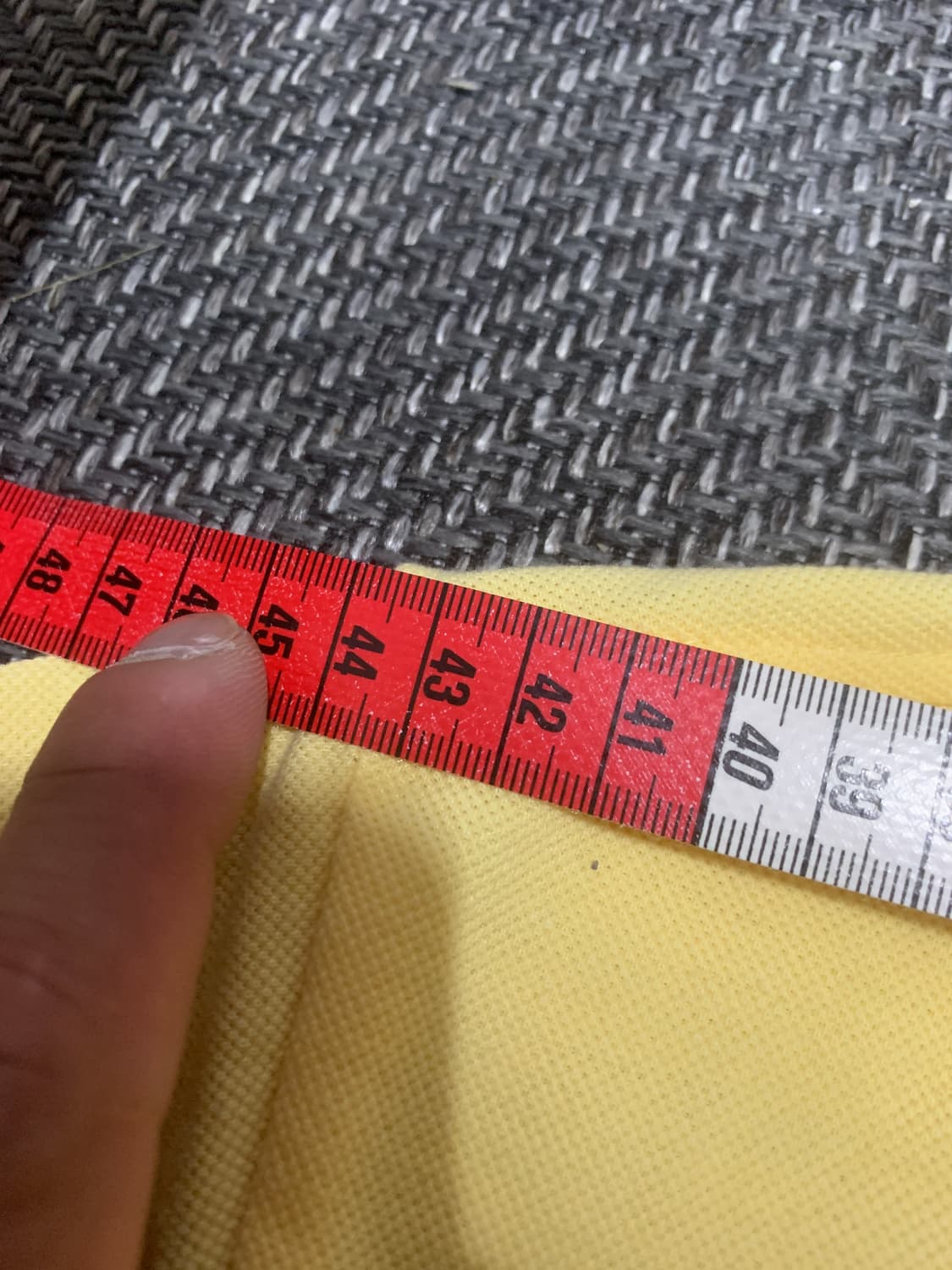 L)폴로 랄프로렌 얠로우 카라넥 반팔티셔츠 PK티셔츠 상품이미지5
