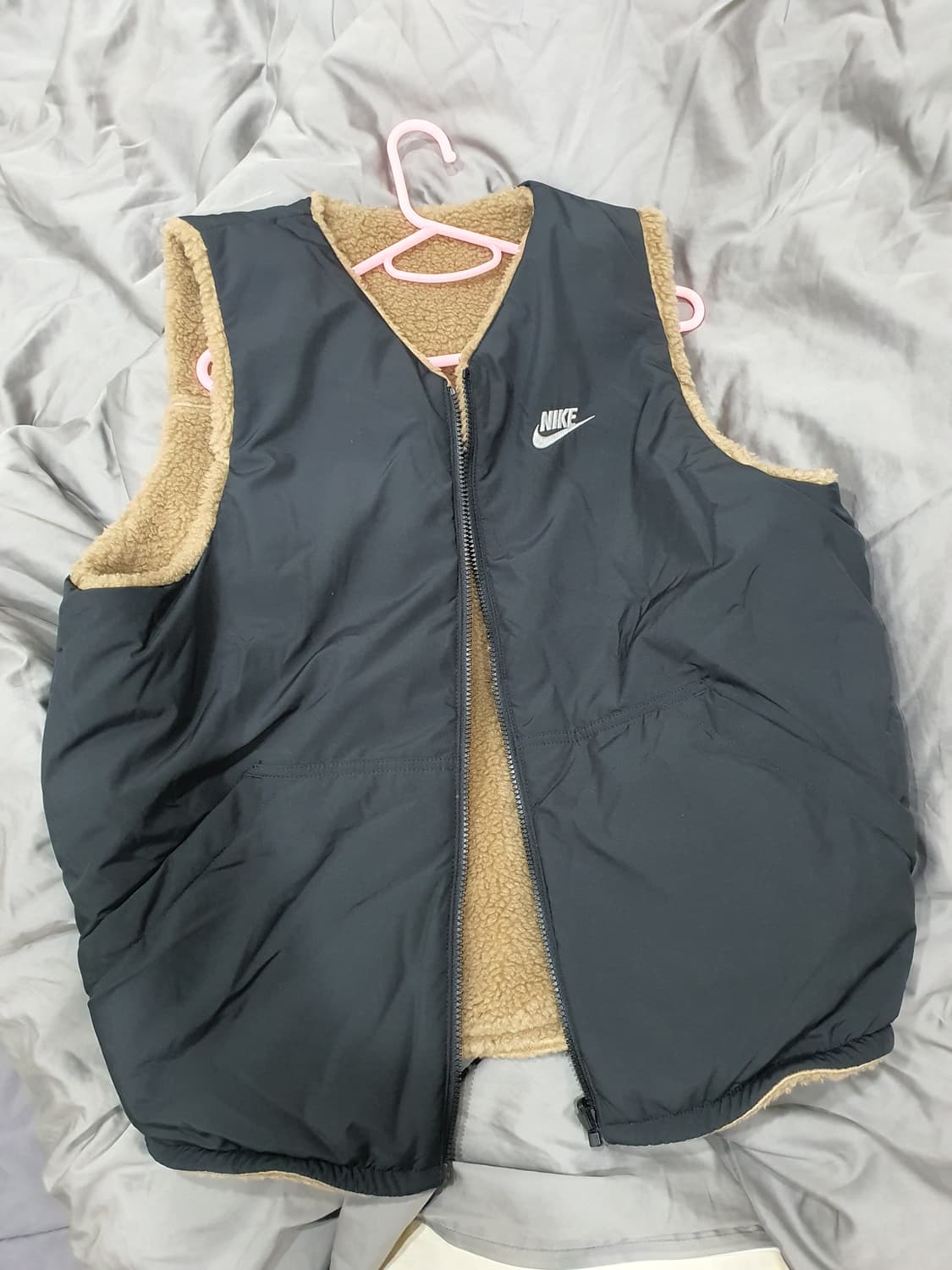 나이키 리버시블 양털베스트 상품이미지1