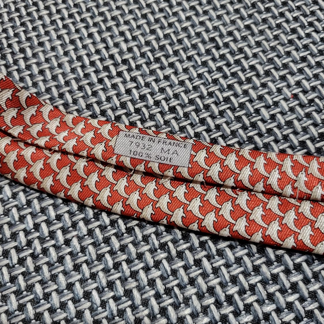 에르메스 정품 실크 넥타이 상품이미지5