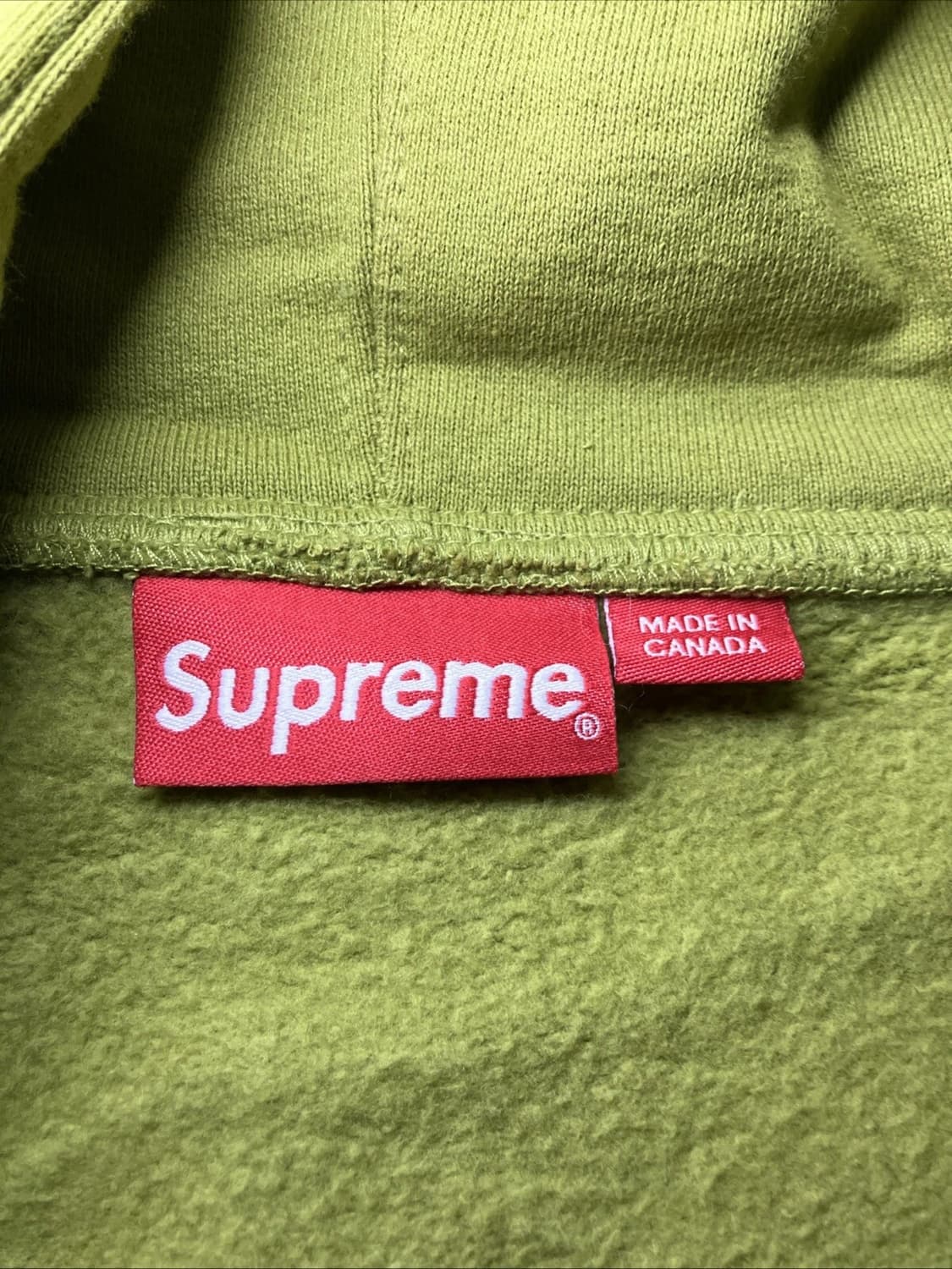 슈프림 곤즈 램 후드 집업 그린 L 상품이미지3