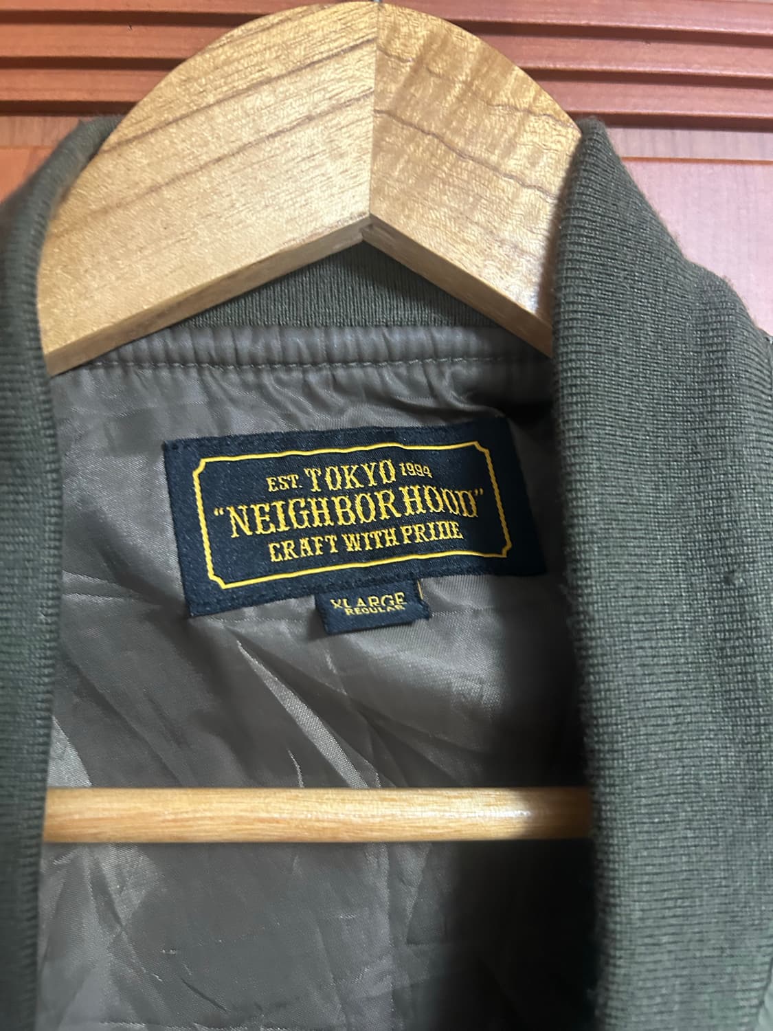 네이버후드 패치워크 자켓 상품이미지3