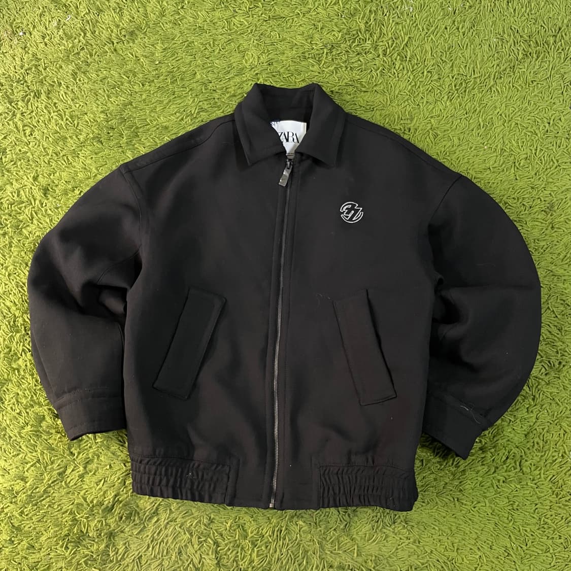 자라 아더에러 양모 블루종 자켓 상품이미지2