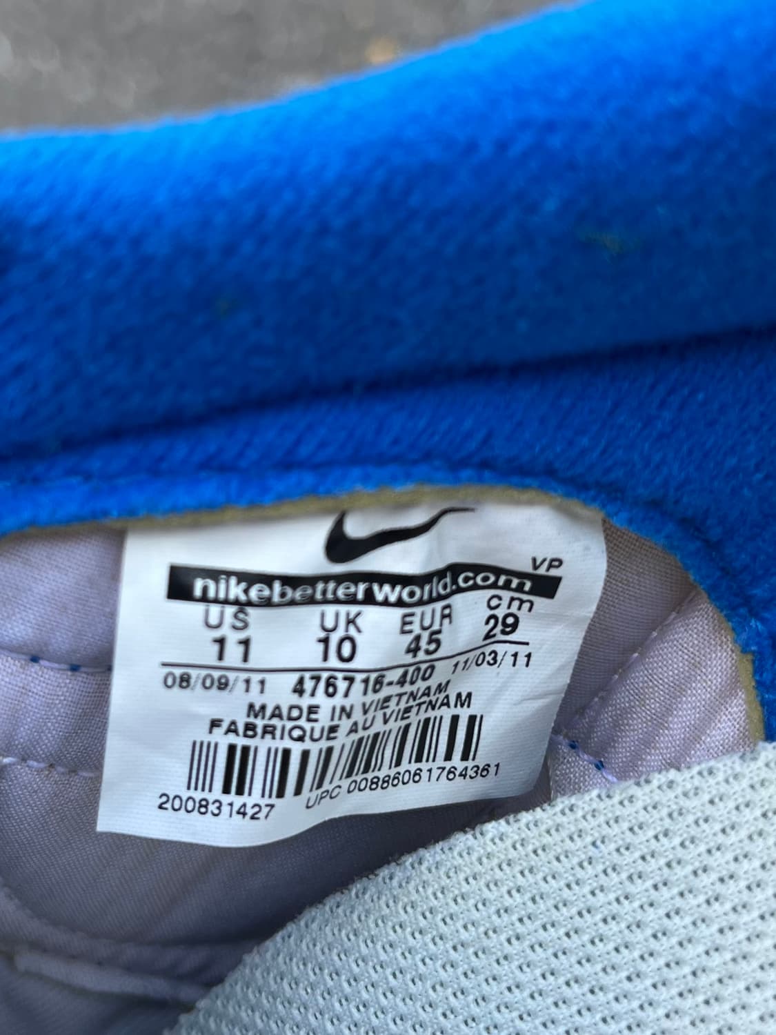나이키 코르테즈 블루 상품이미지7