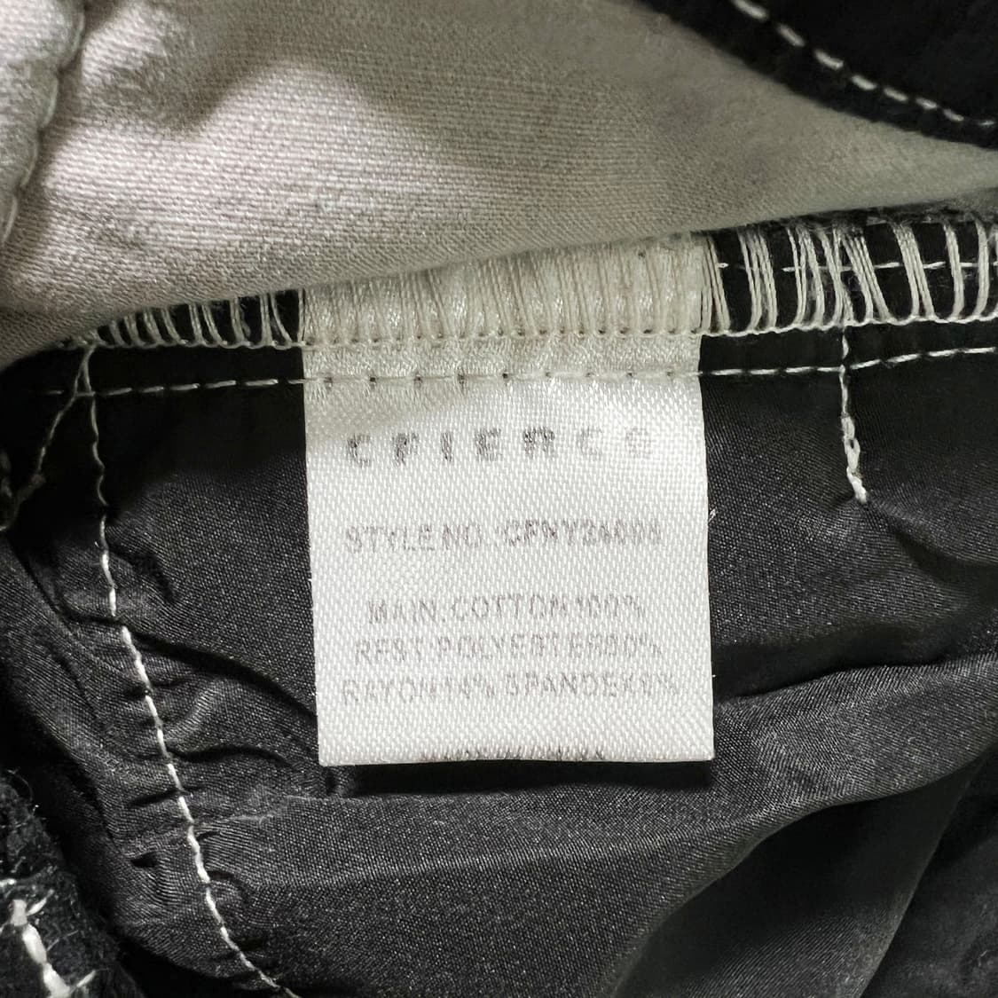 cfierce 씨피어스 레이브진 블랙 (M) 상품이미지10