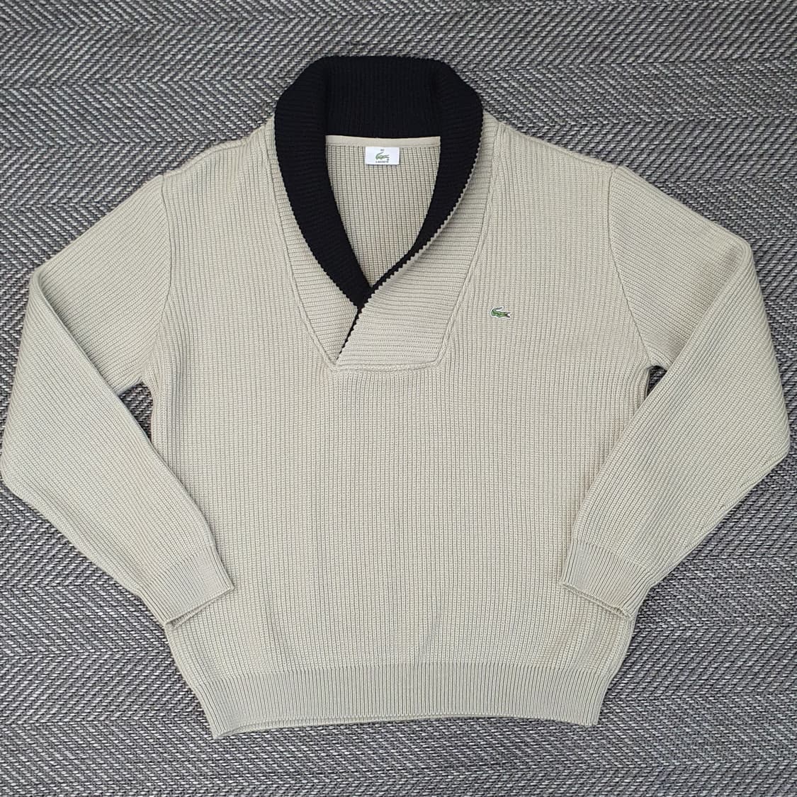라코스테 숄카라 니트 스웨터 남자105 상품이미지1