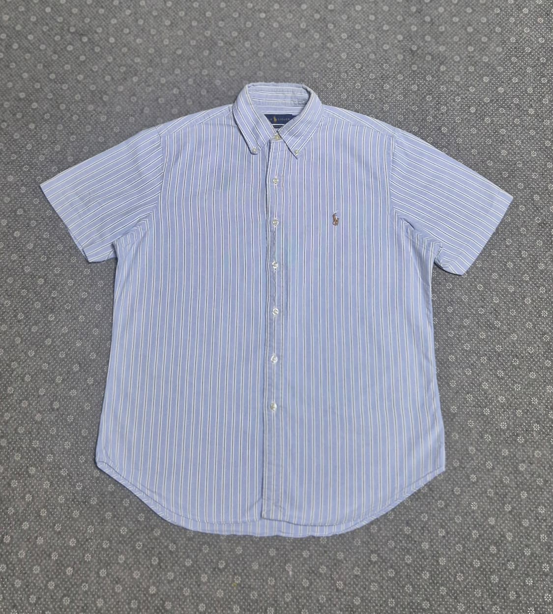 [M] 폴로 클래식핏 스카이블루 스트라이프 -513 상품이미지1
