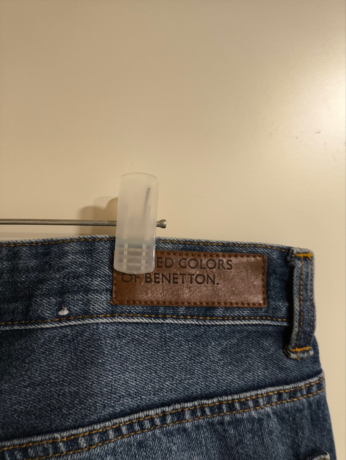 32 베네통 스트레이트 워싱 데님팬츠 청바지 상품이미지2