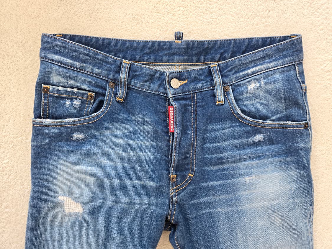 (정품) 디스퀘어드2 스케이터진 
싸이즈 31~32.      74LB0 상품이미지4